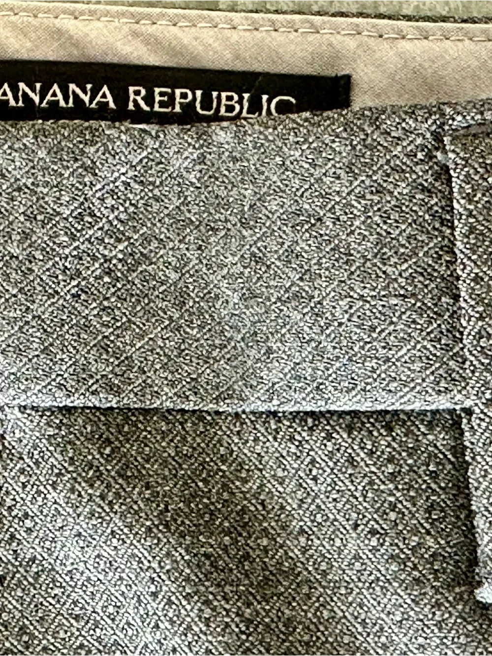 Banana Republic Men's Gray Dress Pants - Classic Tailored Trousers